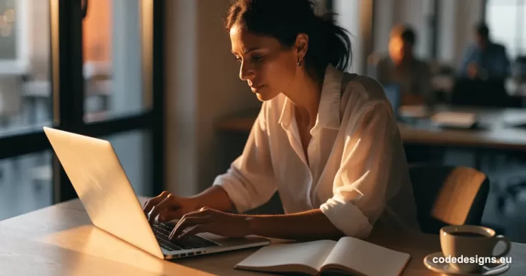 Marketing professional writing a long-form article to get cited by AI chatbots