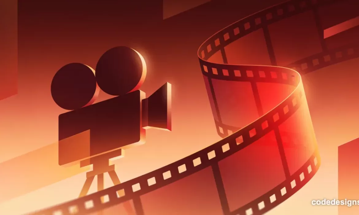 Abstract illustration representing AI video production