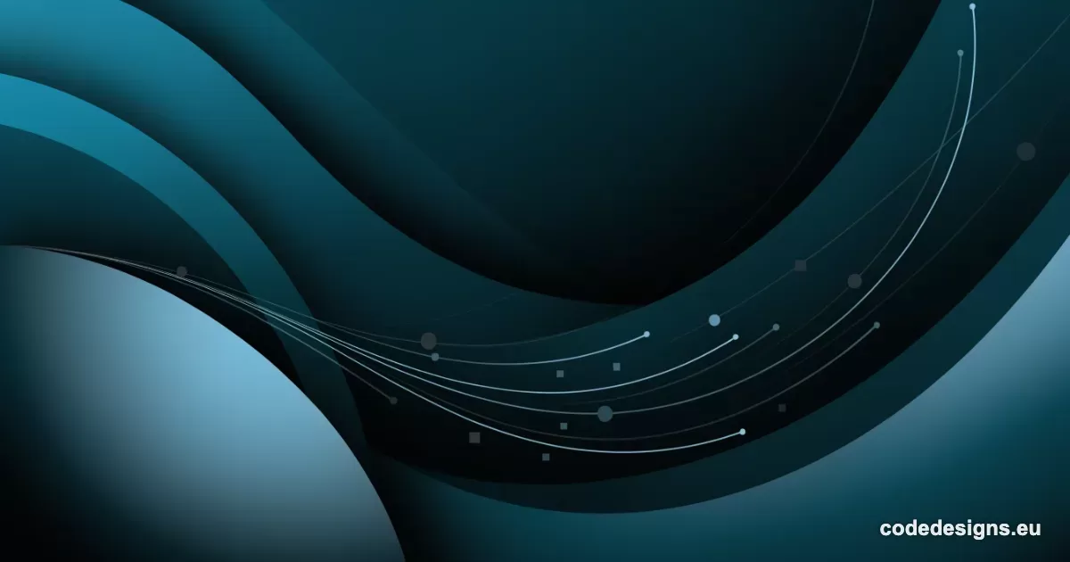 Abstract dark teal and navy network illustration representing Claude Fable 5 pricing and AI cost management