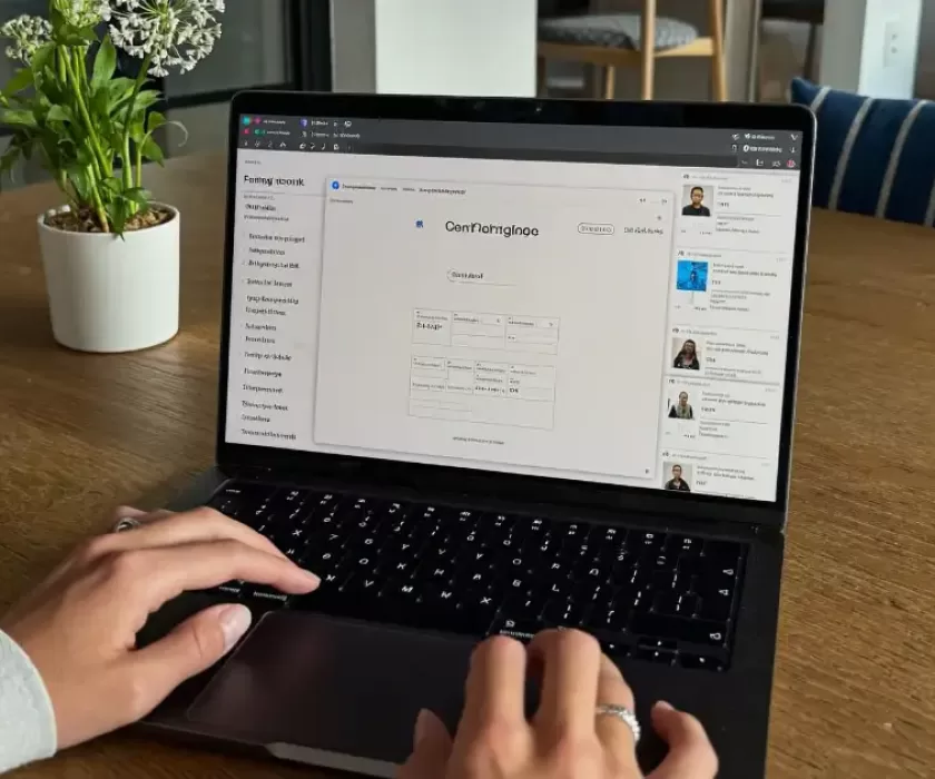 Grok AI assistant working inside Google Workspace apps on a laptop