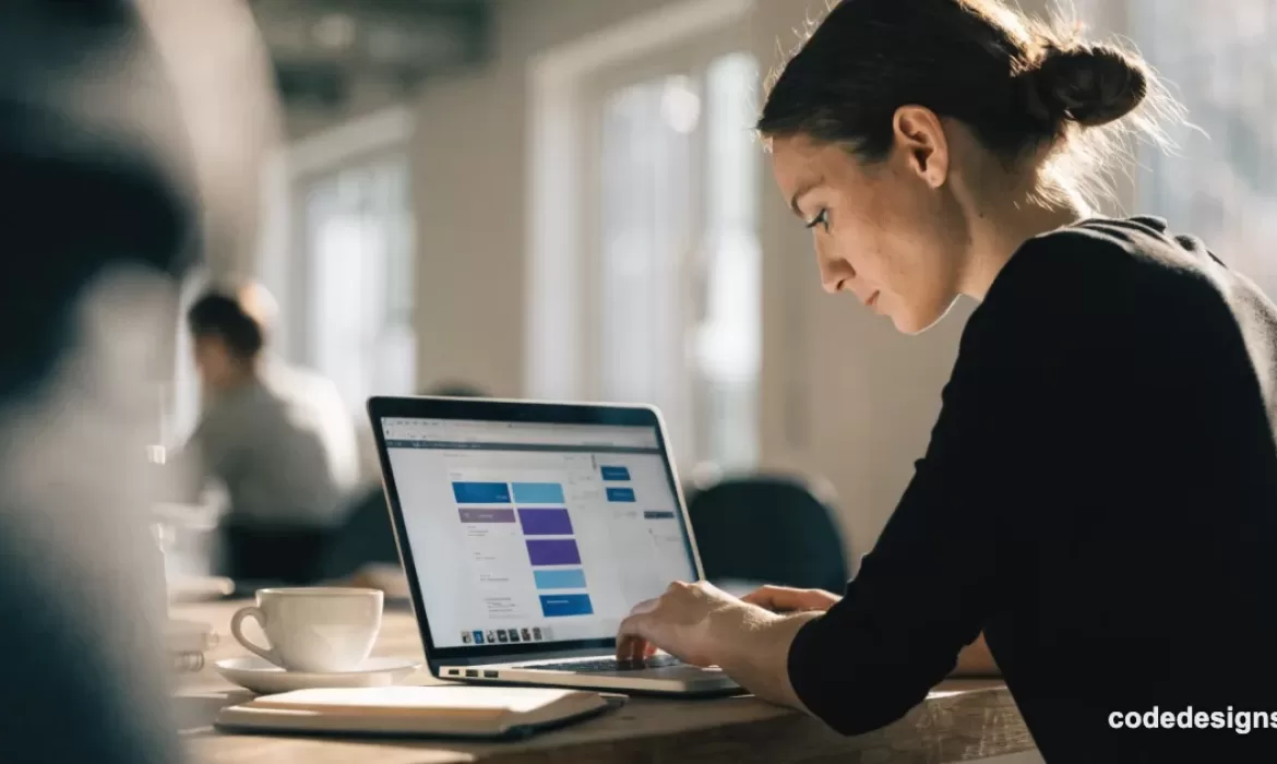 Web designer editing a Webflow site, illustrating the Webflow legacy Editor retirement