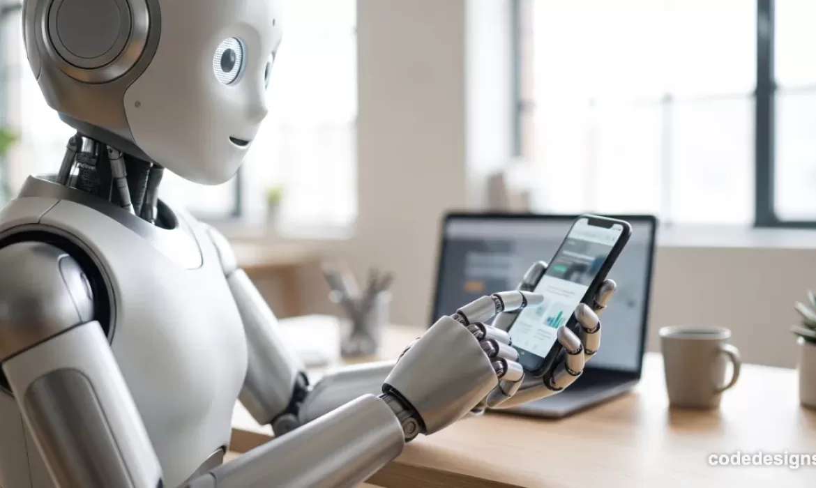 A well-structured website helping AI chatbots find and recommend your business